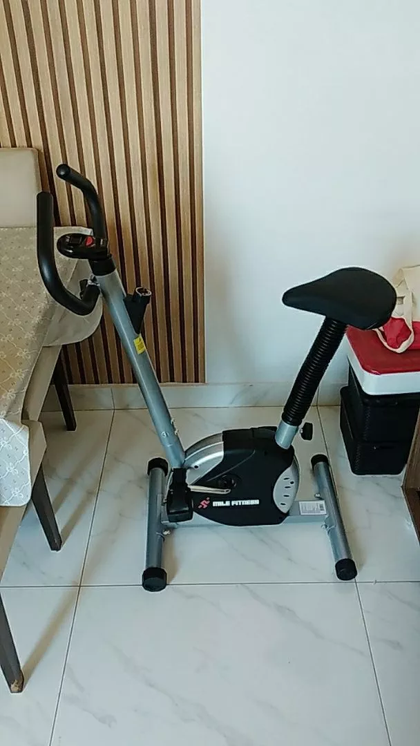 Bicicleta Ergométrica com Monitor Mile Fitness até 120kg IZEHEALTH PRO photo review