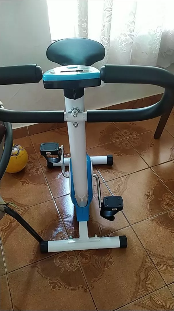 Bicicleta Ergométrica com Monitor Mile Fitness até 120kg IZEHEALTH PRO photo review