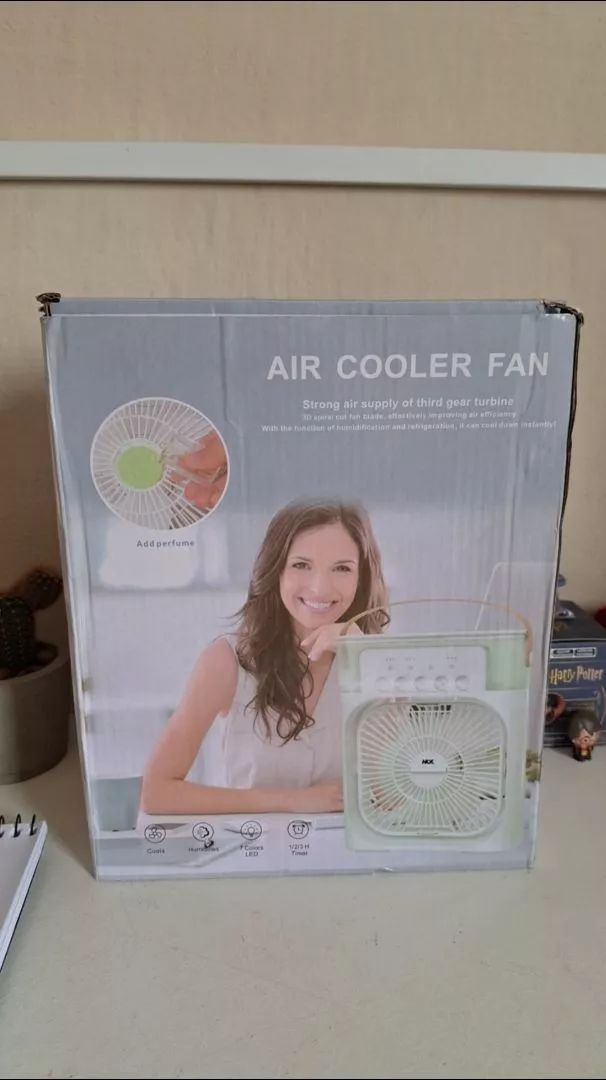 Mini Ventilador Umidificador USB LED IZECOOL COMPACT photo review