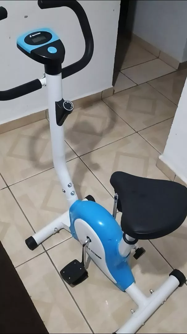 Bicicleta Ergométrica com Monitor Mile Fitness até 120kg IZEHEALTH PRO photo review