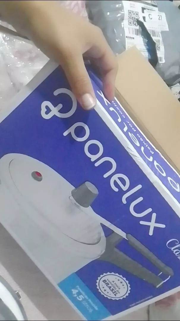 Panela de Pressão Alumínio Polido 4,5L Baquelite IZEFAST COOK photo review