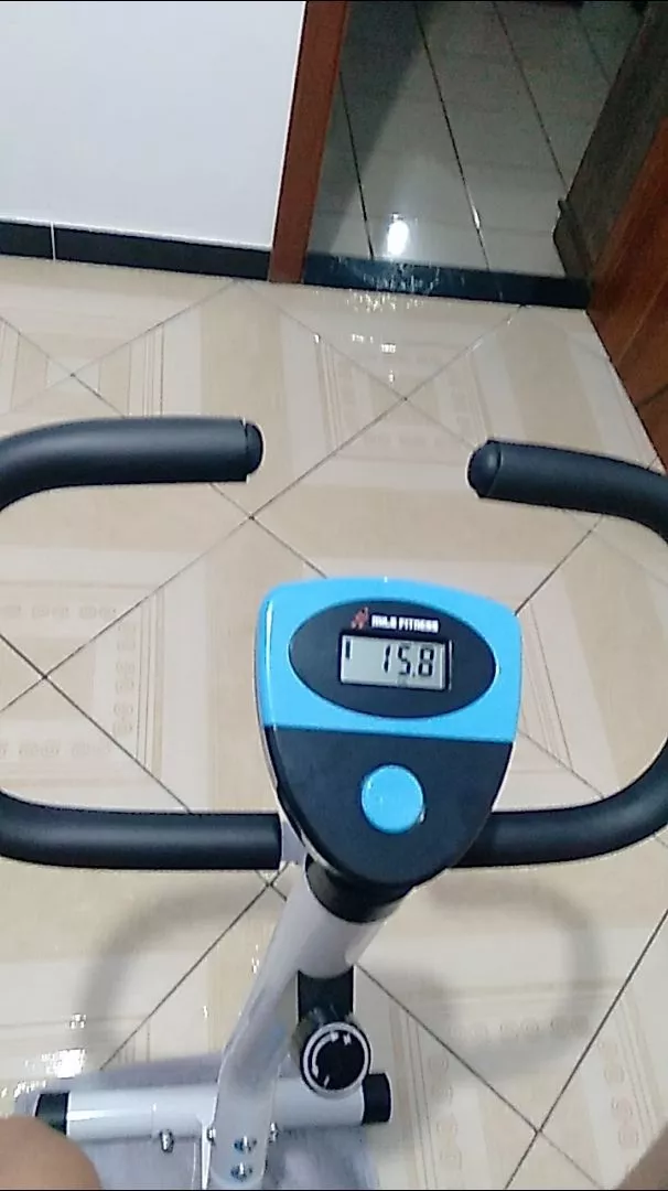 Bicicleta Ergométrica com Monitor Mile Fitness até 120kg IZEHEALTH PRO photo review