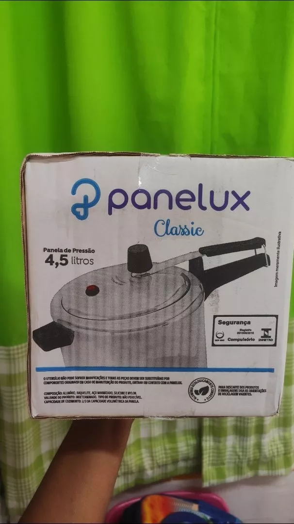 Panela de Pressão Alumínio Polido 4,5L Baquelite IZEFAST COOK photo review