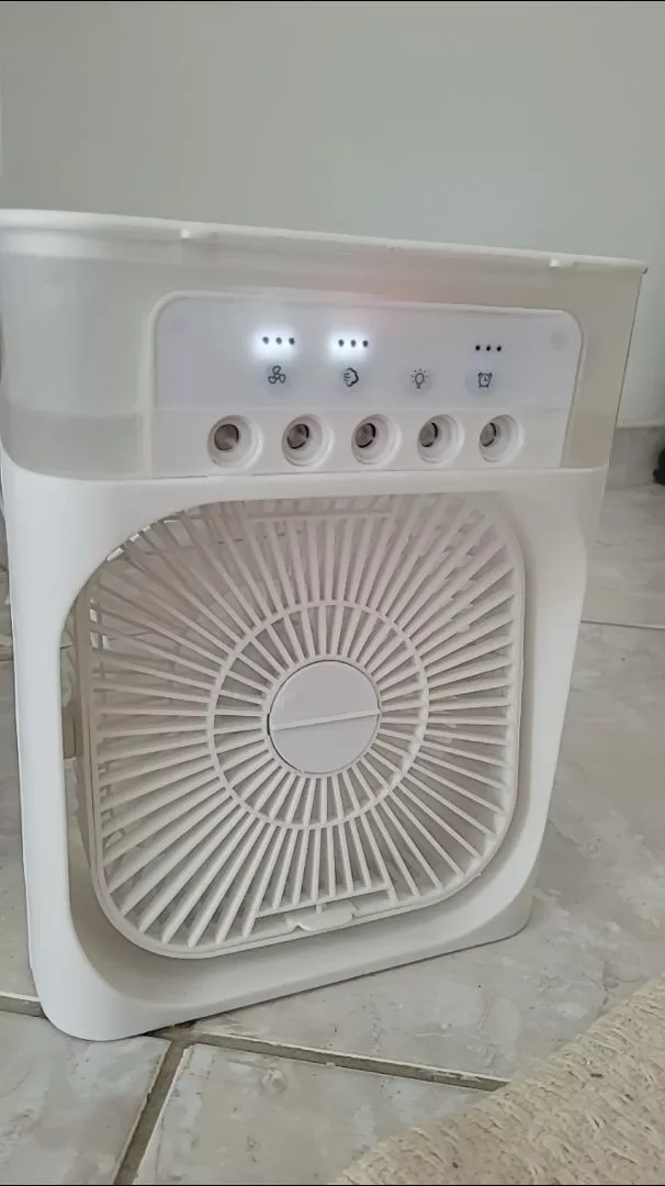 Mini Ventilador Umidificador USB LED IZECOOL COMPACT photo review