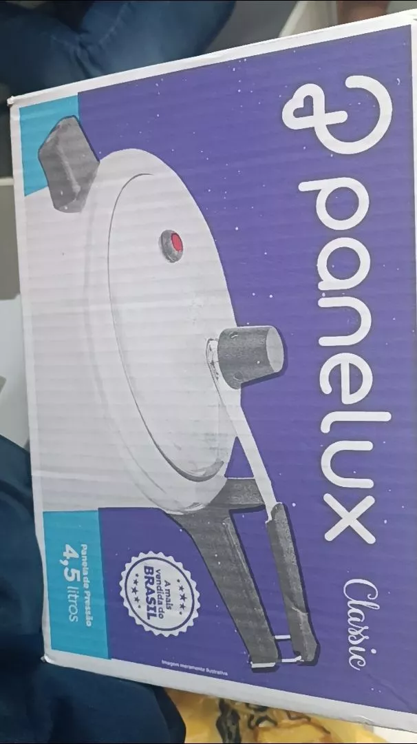 Panela de Pressão Alumínio Polido 4,5L Baquelite IZEFAST COOK photo review