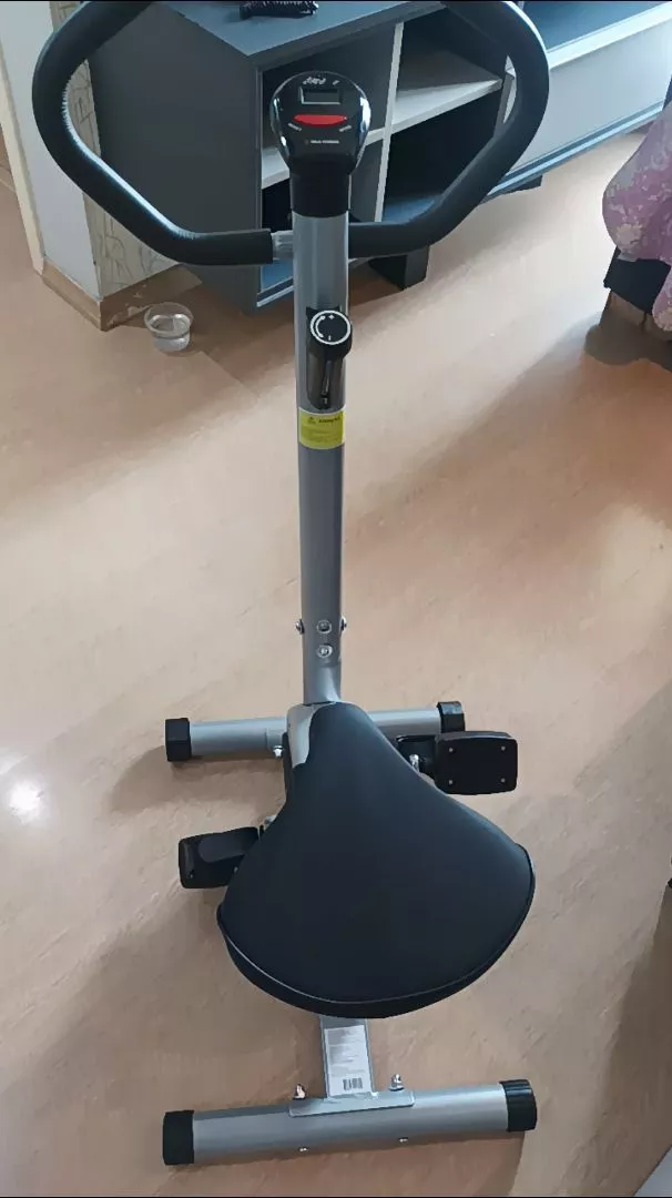 Bicicleta Ergométrica com Monitor Mile Fitness até 120kg IZEHEALTH PRO photo review
