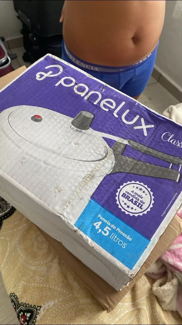 Panela de Pressão Alumínio Polido 4,5L Baquelite IZEFAST COOK photo review