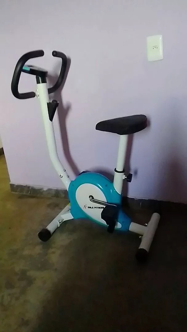 Bicicleta Ergométrica com Monitor Mile Fitness até 120kg IZEHEALTH PRO photo review