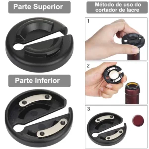 Abridor de Garrafa Elétrico USB Recarregável IZEOPENER PRO