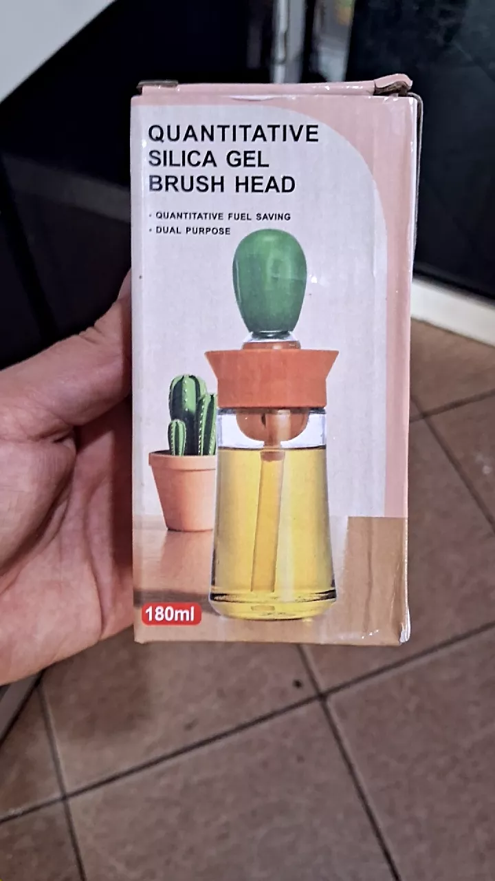 Porta Azeite Dispenser Vidro Silicone IZECOOK DELIGHT photo review