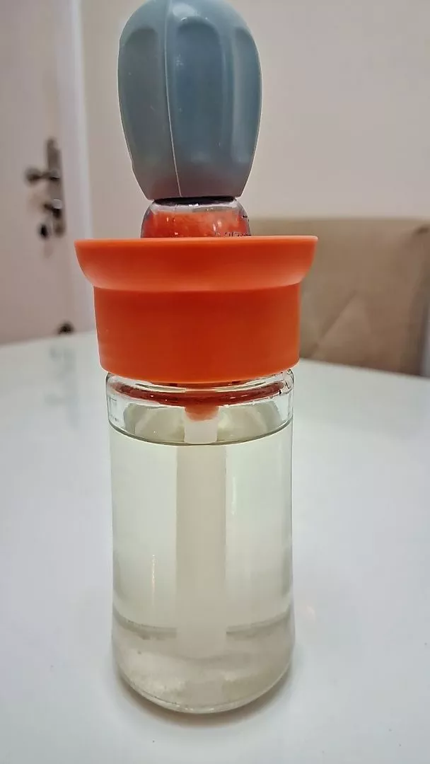Porta Azeite Dispenser Vidro Silicone IZECOOK DELIGHT photo review