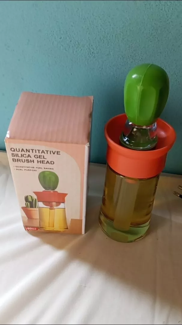 Porta Azeite Dispenser Vidro Silicone IZECOOK DELIGHT photo review