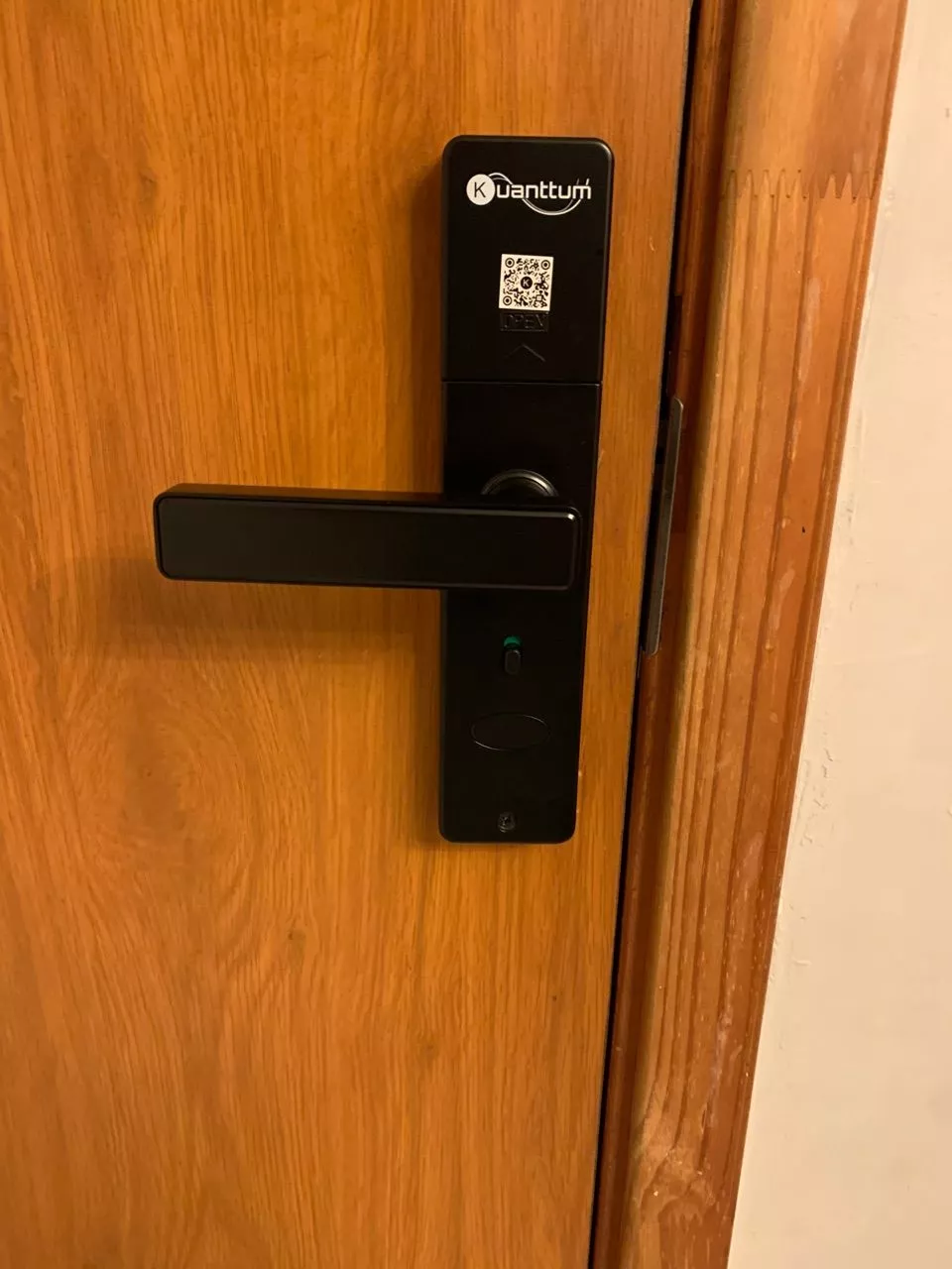 Fechadura Eletrônica Digital Biometrica Senha Kuanttum IZESAFE LOCK photo review