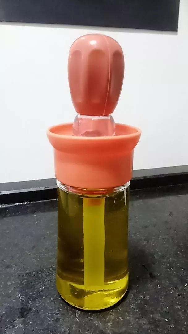 Porta Azeite Dispenser Vidro Silicone IZECOOK DELIGHT photo review