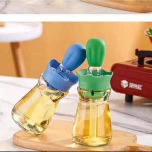 Porta Azeite Dispenser Vidro Silicone IZECOOK DELIGHT