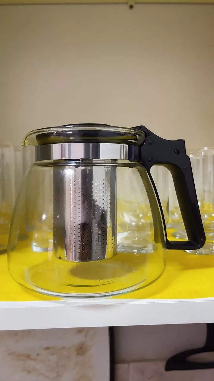 Chaleira de Vidro com Infusor Inox 900ml Tampa Premium IZETEA photo review