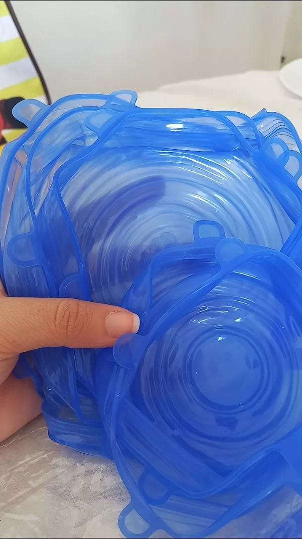 Kit de Tampas Reutilizáveis Silicone IZECOVER photo review