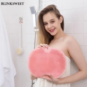 Tapete Antiderrapante para Banho, Massagem nos Pés, Limpeza Fácil, TPR Multicor IZEFOOT SPA