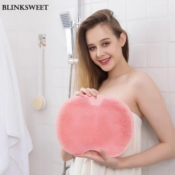 Tapete Antiderrapante para Banho, Massagem nos Pés, Limpeza Fácil, TPR Multicor IZEFOOT SPA