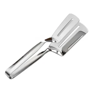 Pinça Pegadora Dupla em Inox Articulada para Churrasco, Hambúrguer e Panqueca IZEGRIP FLEX