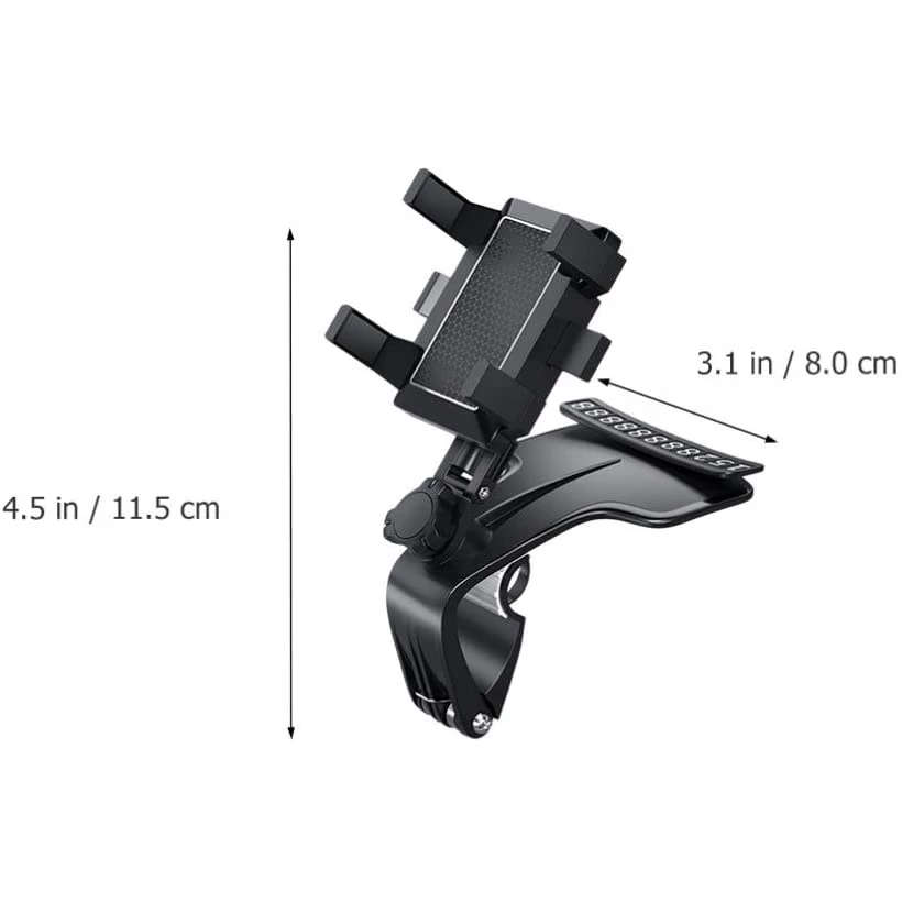 Suporte Veicular Instalado no Retrovisor