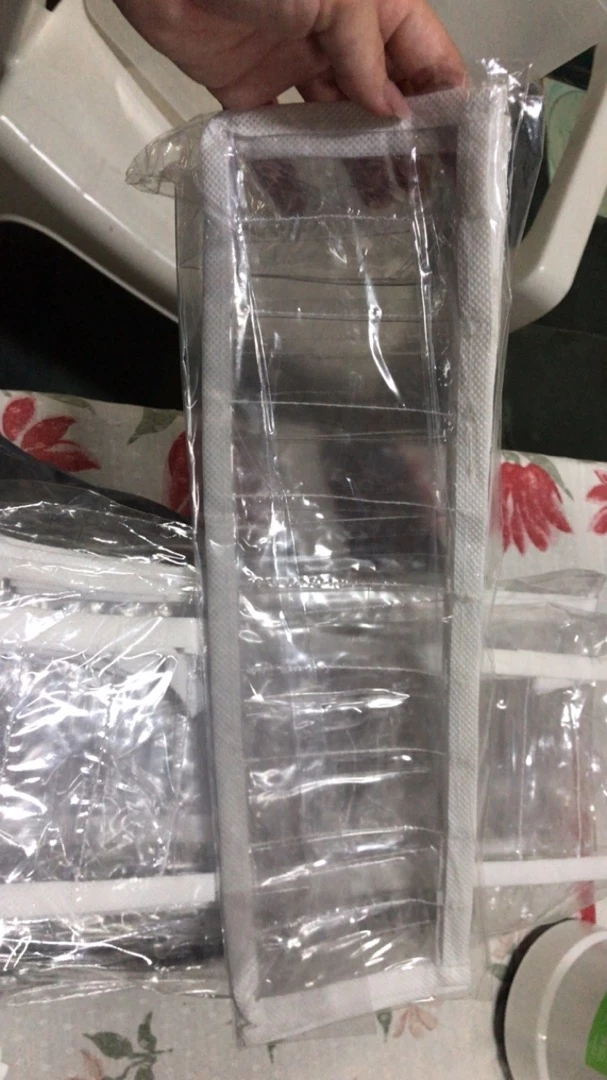 Organizador de Gaveta Colmeia Transparente 10 Divisórias PVC Flexível para Roupas Íntimas IZEORDER MAX photo review