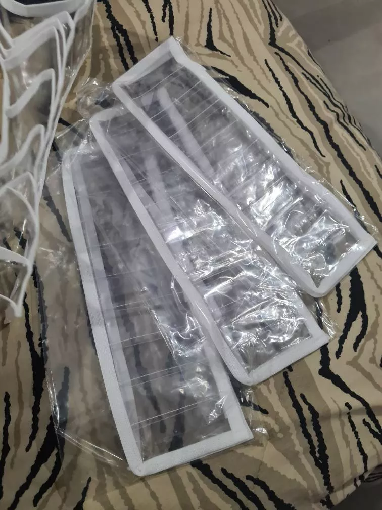 Organizador de Gaveta Colmeia Transparente 10 Divisórias PVC Flexível para Roupas Íntimas IZEORDER MAX photo review