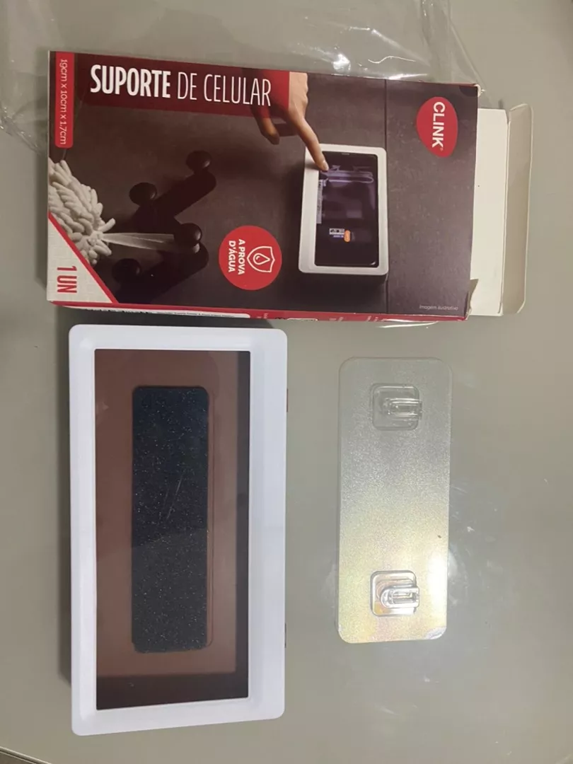 Suporte de Celular à Prova D’Água para Banheiro e Cozinha, Sensível ao Toque, Instalação Sem Furos IZESAFE TOUCH photo review