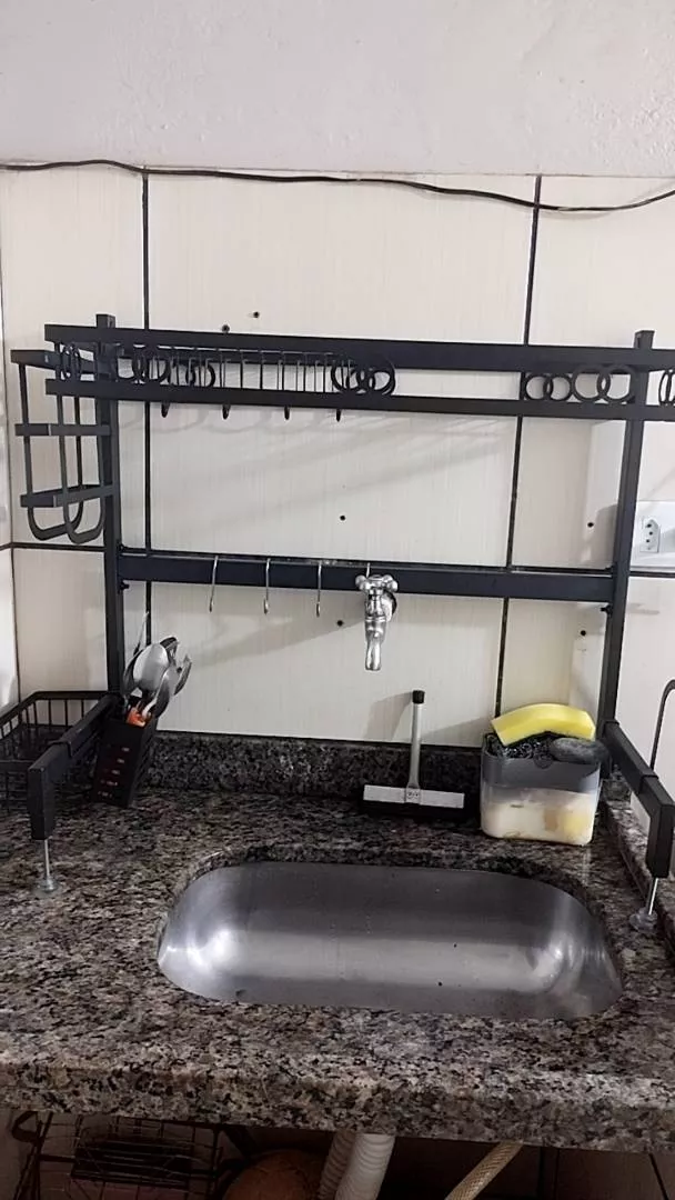Cozinha Modular Suspensa Sem Furo 100% Aço Auto-Sustentável IZESPACIO PRO photo review