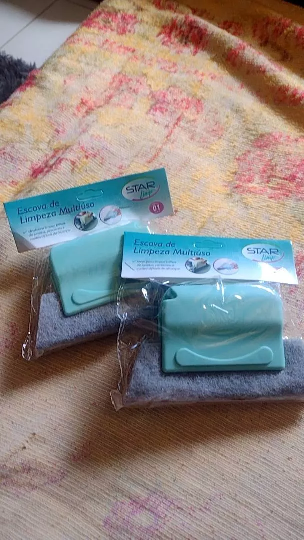 Escova Limpeza Trilhos e Cantos Microfibra IZECLEAN PRO photo review