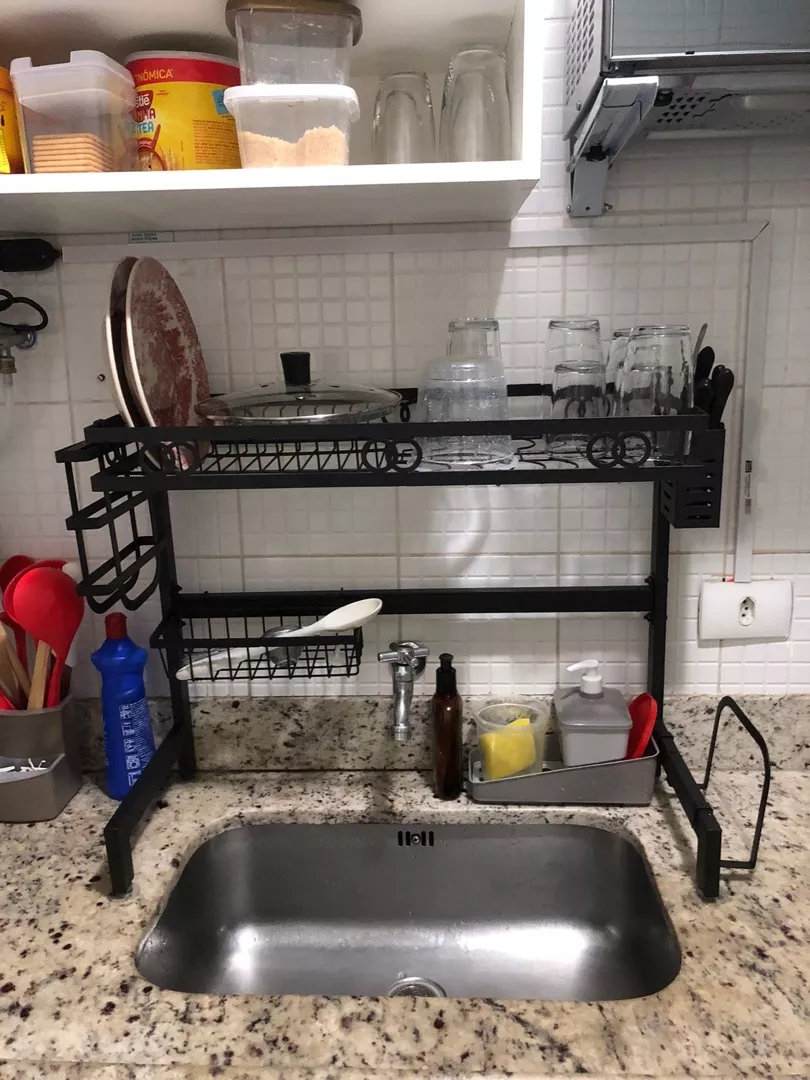 Cozinha Modular Suspensa Sem Furo 100% Aço Auto-Sustentável IZESPACIO PRO photo review