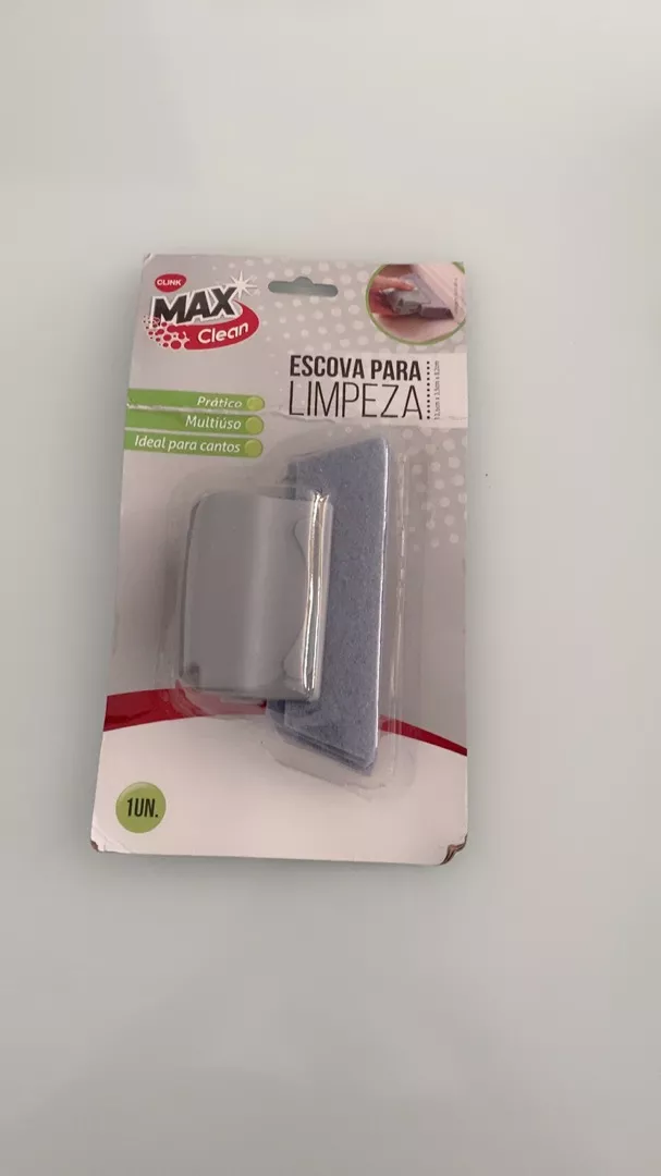 Escova de Limpeza para Trilhos e Cantos Microfibra Pegador Plástico IZECLEAN FIX photo review