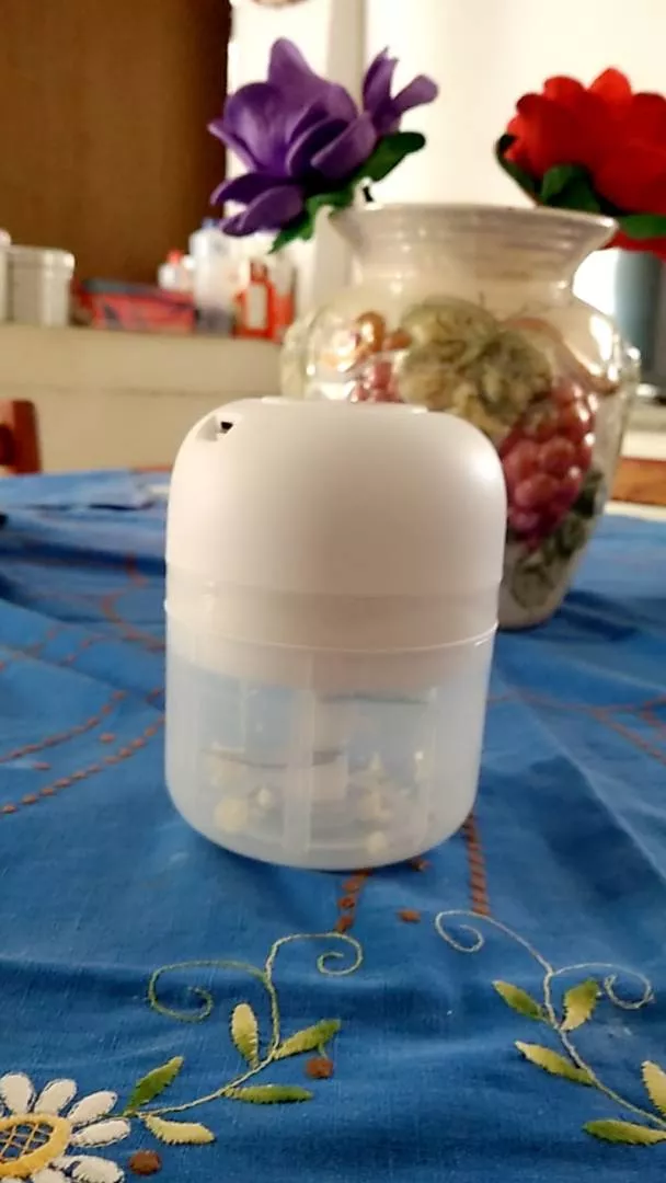 Mini Processador de Alimentos 250ml Sem Fio Portátil IZECHOPPER PRO photo review