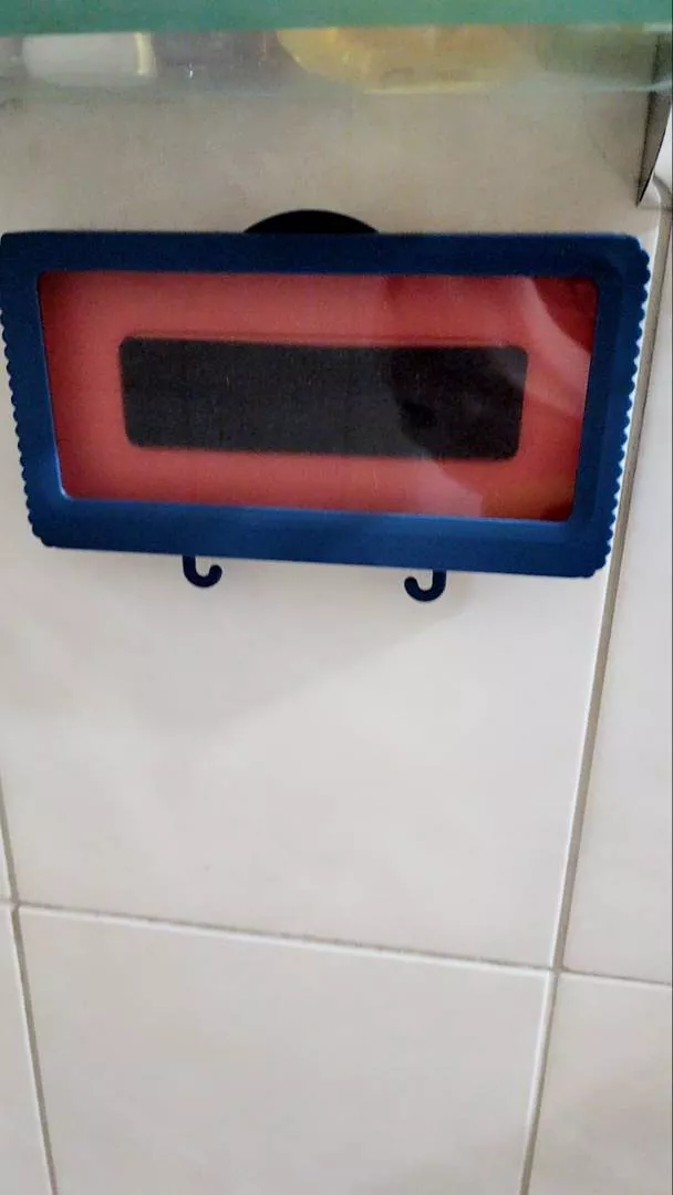 Suporte de Celular à Prova D’Água para Banheiro e Cozinha, Sensível ao Toque, Instalação Sem Furos IZESAFE TOUCH photo review