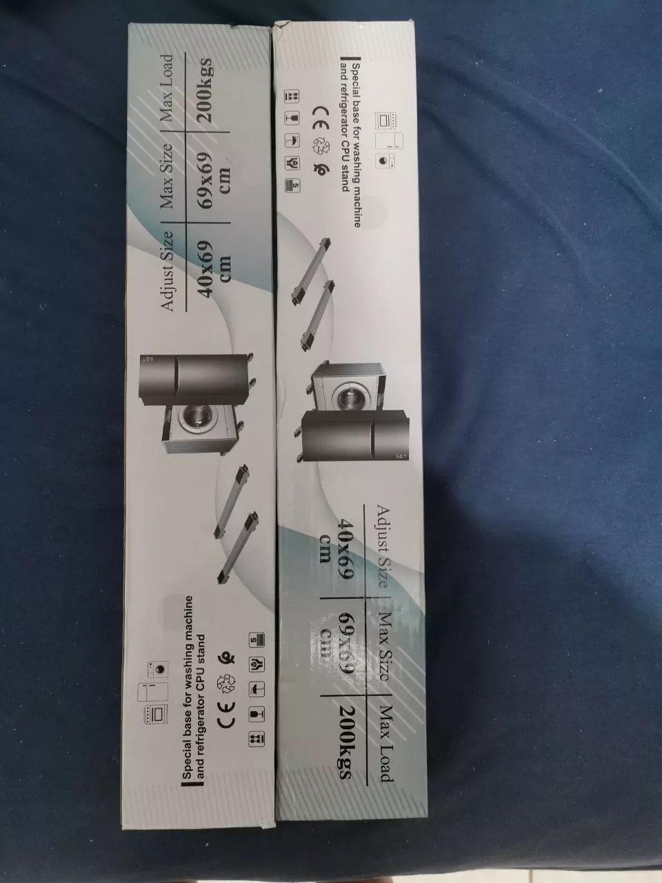Suporte Com Rodinhas Ajustável Para Geladeira, Fogão E Máquina De Lavar Até 200kg, Freio E Base Antiderrapante IZELOAD PRO photo review