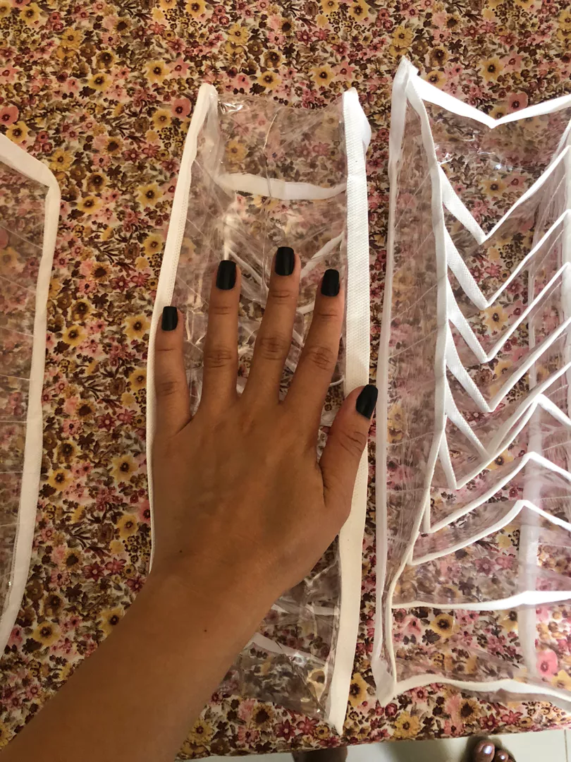 Organizador de Gaveta Colmeia Transparente 10 Divisórias PVC Flexível para Roupas Íntimas IZEORDER MAX photo review