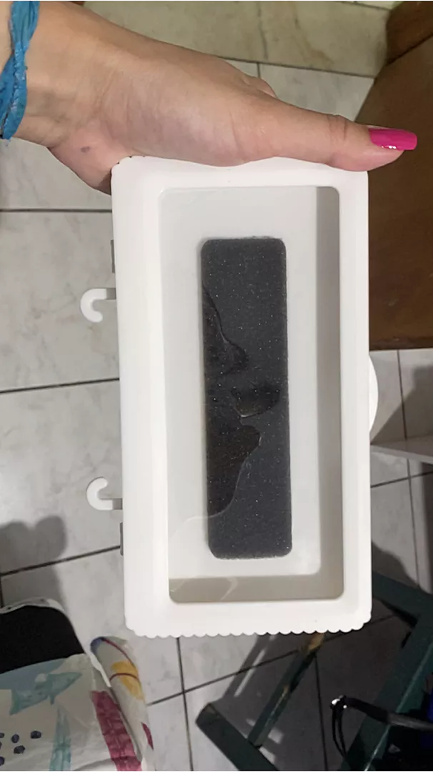 Suporte de Celular à Prova D’Água para Banheiro e Cozinha, Sensível ao Toque, Instalação Sem Furos IZESAFE TOUCH photo review