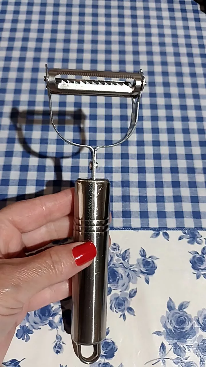 Descascador Inox Dupla Lâmina Legumes Frutas Resistente IZEPEEL PRO photo review