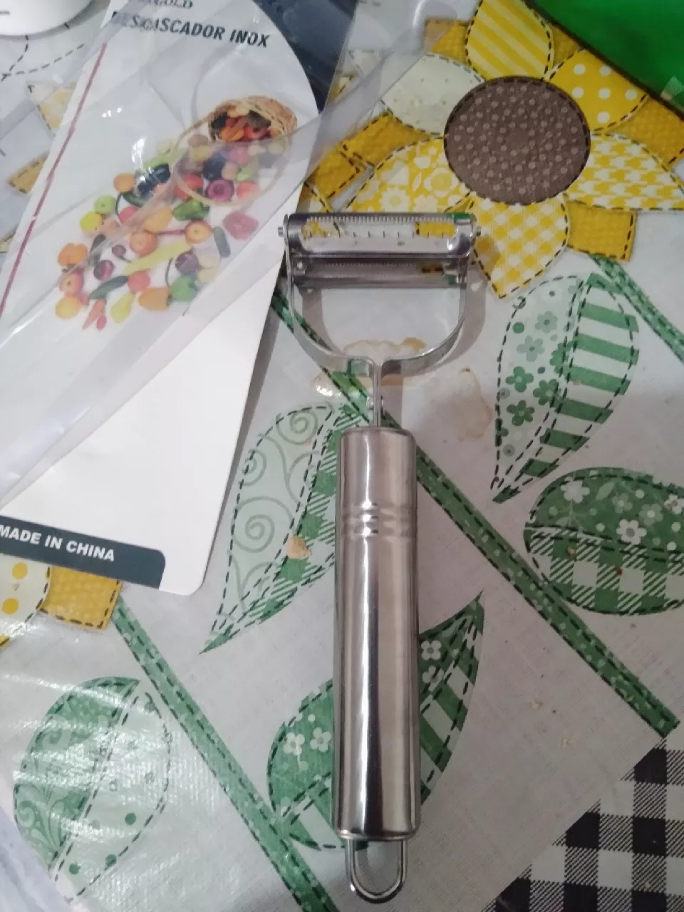 Descascador Inox Dupla Lâmina Legumes Frutas Resistente IZEPEEL PRO photo review