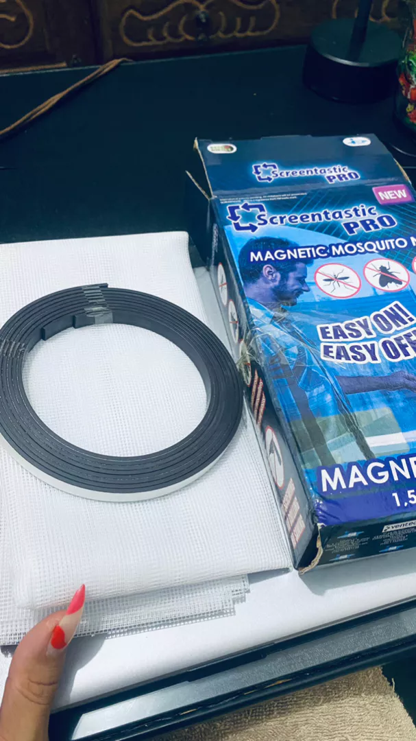 Tela Mosquiteira Magnética Ajustável para Janelas, Anti-Inseto, Fácil Instalação, PVC Resistente – IZESHIELD AIR PRO photo review