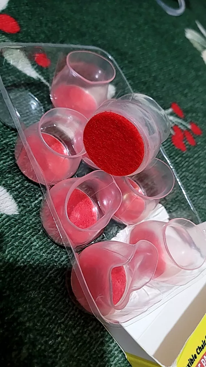 Kit 16 Protetores de Silicone Transparentes para Pés de Cadeira IZEQUIET SHIELD photo review