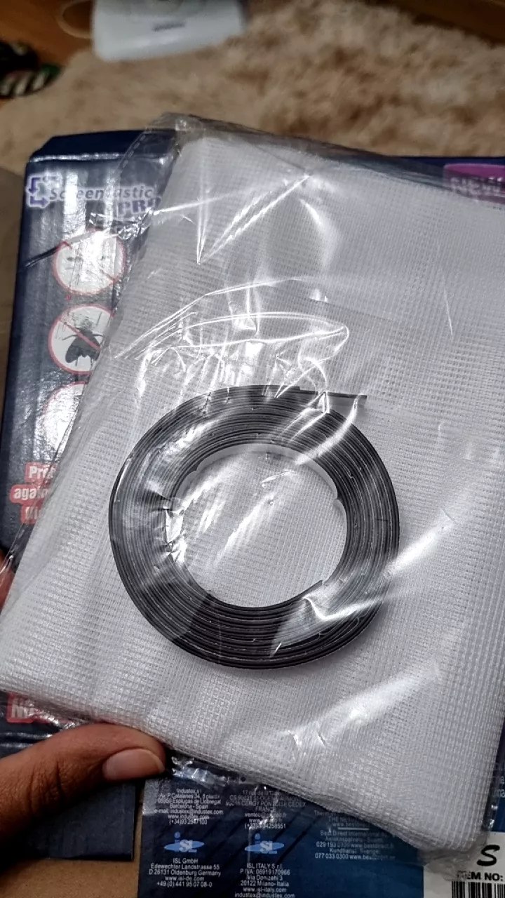 Tela Mosquiteira Magnética Ajustável para Janelas, Anti-Inseto, Fácil Instalação, PVC Resistente – IZESHIELD AIR PRO photo review