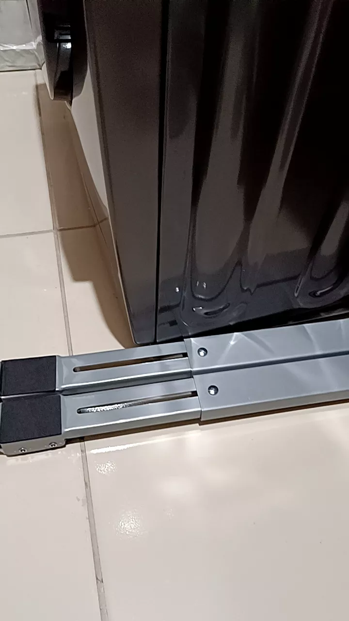 Suporte Com Rodinhas Ajustável Para Geladeira, Fogão E Máquina De Lavar Até 200kg, Freio E Base Antiderrapante IZELOAD PRO photo review