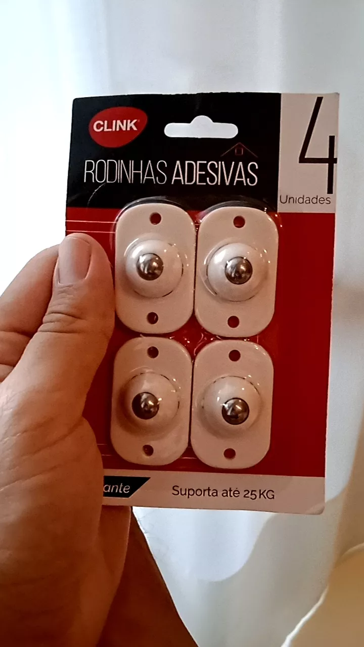 Rodinhas Adesivas 16 Peças Móveis Inoxidáveis IZEGLIDE 360 photo review