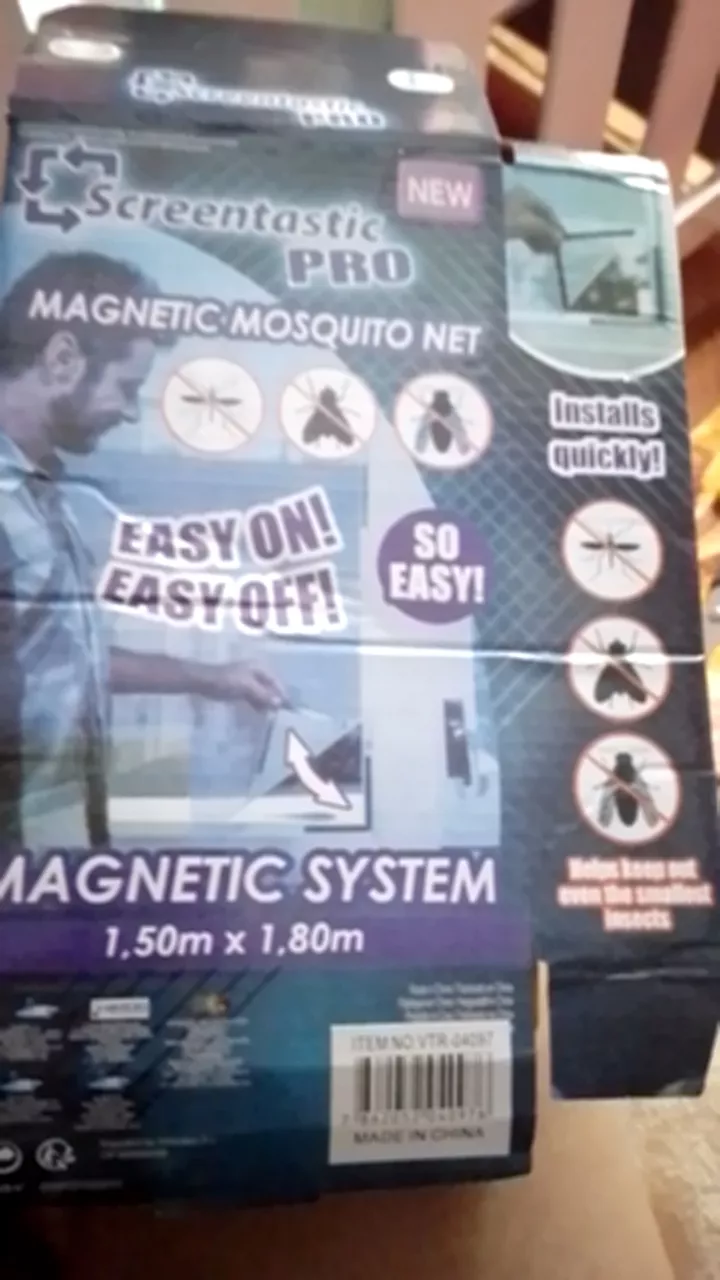 Tela Mosquiteira Magnética Ajustável para Janelas, Anti-Inseto, Fácil Instalação, PVC Resistente – IZESHIELD AIR PRO photo review