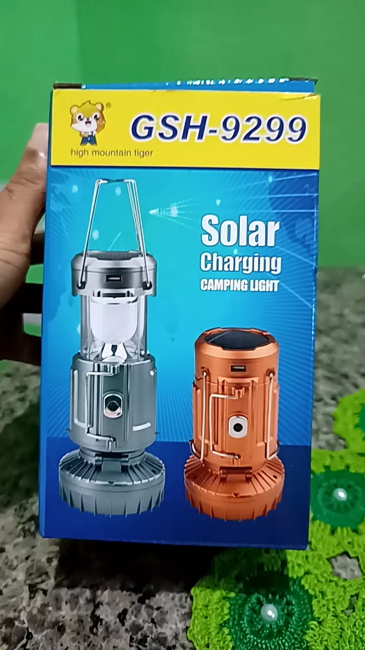 Lampião Solar Retrátil 6 LED Portátil à Prova d'Água para Camping IZEOUTDOOR POWER photo review