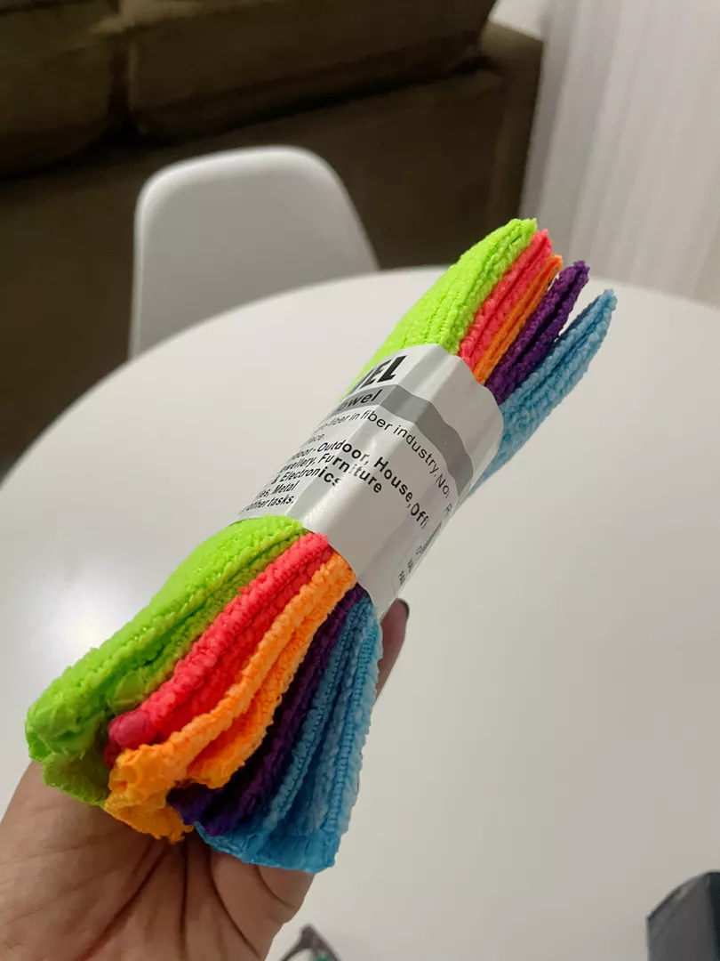 Kit 10 Panos Microfibra Alta Absorção Multiuso IZEULTRA CLEAN photo review