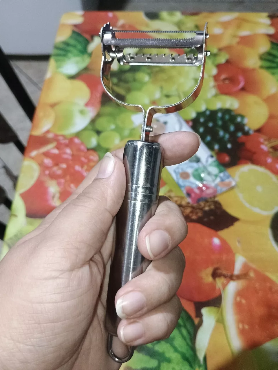 Descascador Inox Dupla Lâmina Legumes Frutas Resistente IZEPEEL PRO photo review