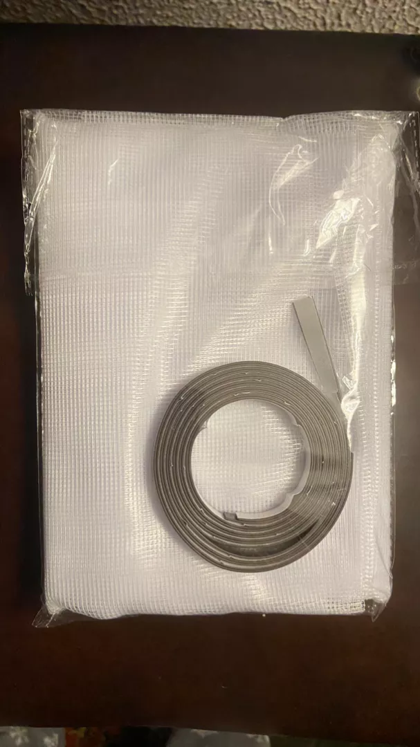 Tela Mosquiteira Magnética Ajustável para Janelas, Anti-Inseto, Fácil Instalação, PVC Resistente – IZESHIELD AIR PRO photo review