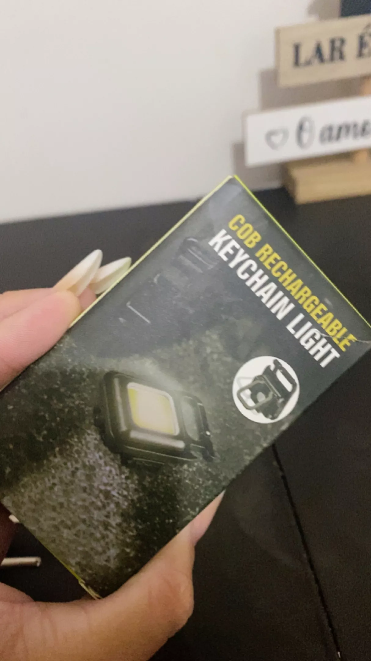 Mini Lanterna Led Portátil USB Recarregável Tática Abridor IZEFLASH PRO photo review